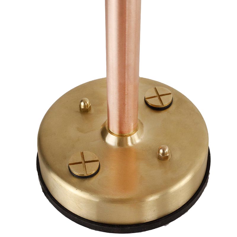 Raw Copper Gooseneck Sign Light ADLXSV930 Mounting Canopy Raw Copper Gooseneck Sign Light ADLXSV930 Mounting Canopy