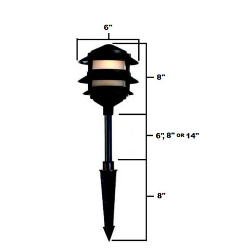 4KIT-3TIER-LED-PAGODA Dimensions 4KIT-3TIER-LED-PAGODA Dimensions