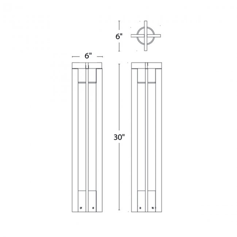 Bollard Chamber Dimensions Bollard Chamber Dimensions Diagram