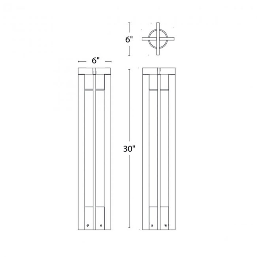 Bollard Chamber Dimensions Diagram