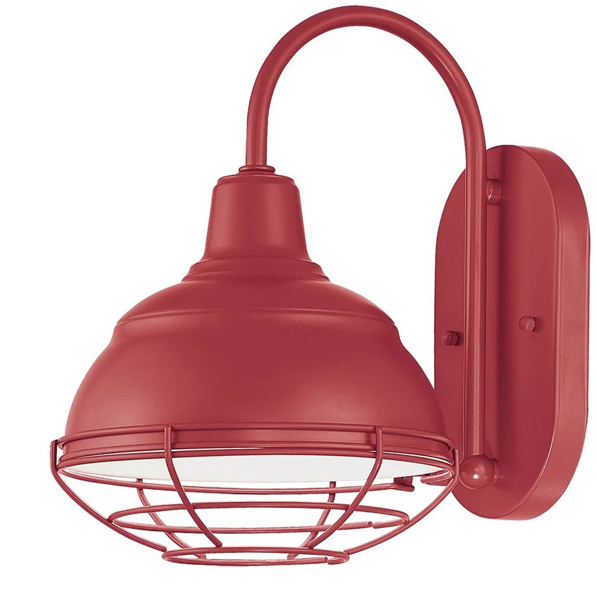 Satin Red Wall Sconce