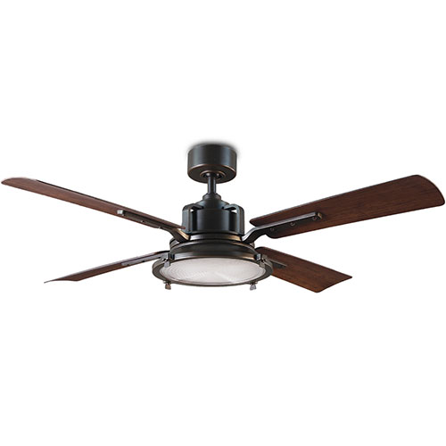 56 Oil Bronze Dark Walnut Smart Fan Aqlighthing