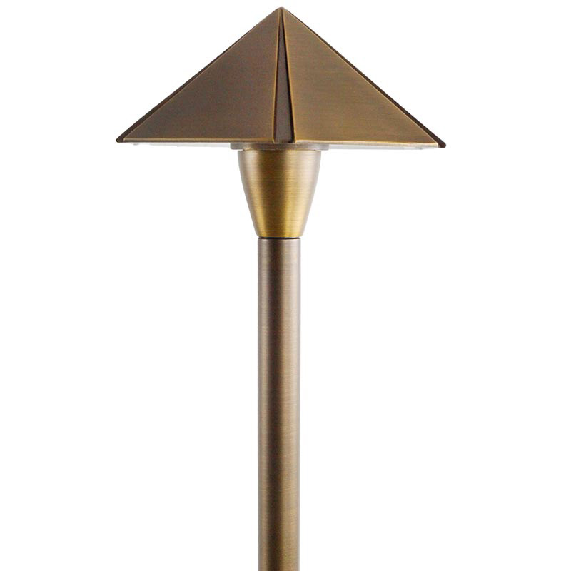 LED-PALD-SH16 LED Umbrella Top Area Pathway Light in Bronze