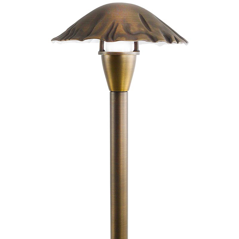 LED-PALD-SH23 LED Mushroom Top Area Pathway Light in Bronze