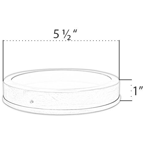 PG452 Flat Glass Cover Dimensions