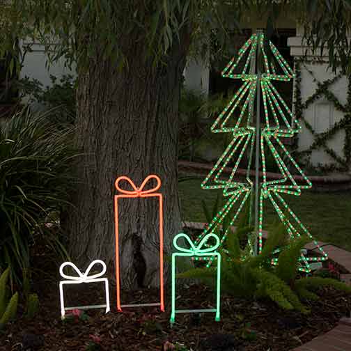 Click to see our LED rope light motif kits. LED Rope Light Motif Kit