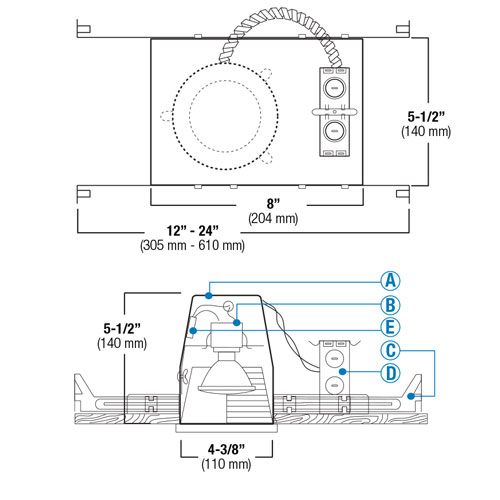 CH99TA Dimensions