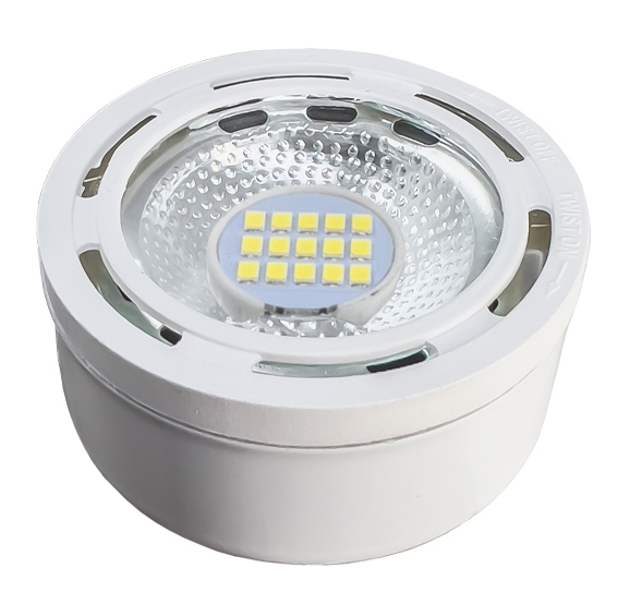 LED Puck Light Full Cup Hammerhead Reflector