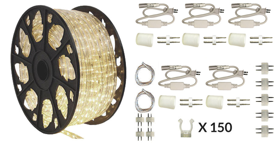 Deluxe LED Rope Light Kit