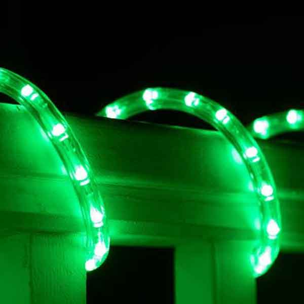 Green Led Rope Light Custom Cut Aqlighting Flexible Lighting