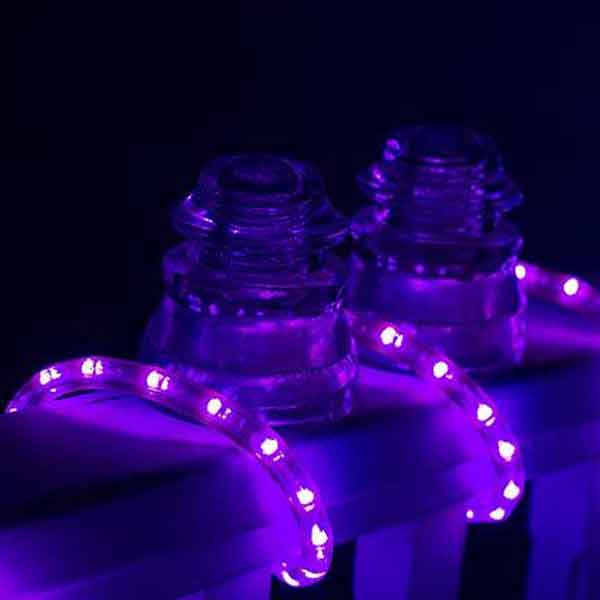 Dimmable LED Purple Rope Light 150ft Spool AQLighting