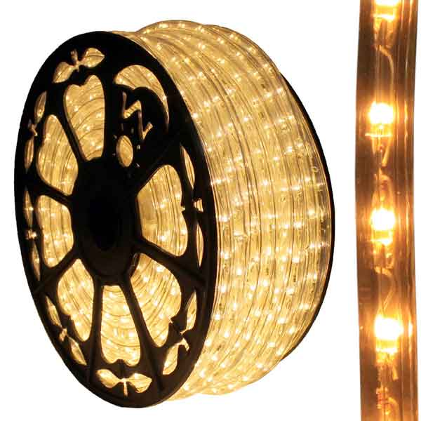 513PRO series Warm White LED Rope Light Close Up 513PRO series Warm White LED Rope Light Close Up
