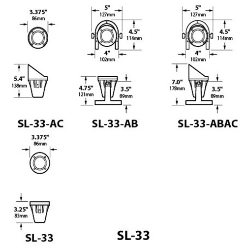 SL-33 Dimensions
